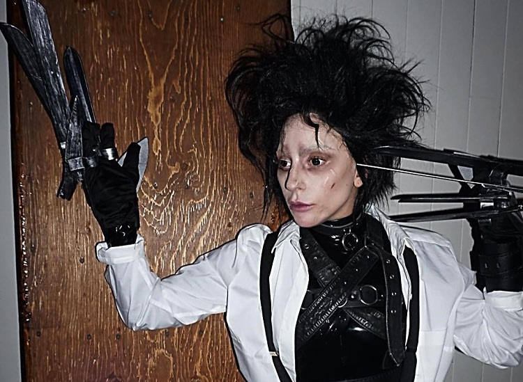 Lady Gaga as Edward Scissorhands