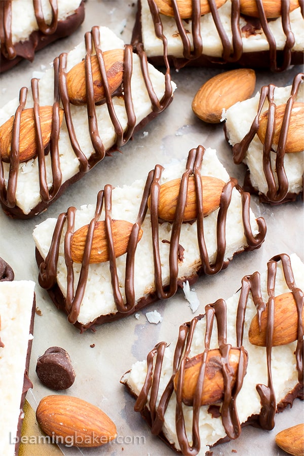 Paleo Almond Joy Bars