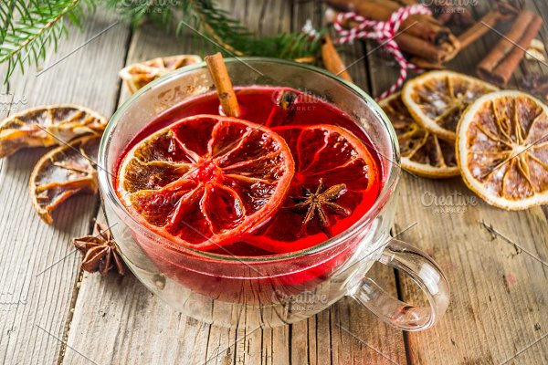 Hibiscus and Blood Orange Punch